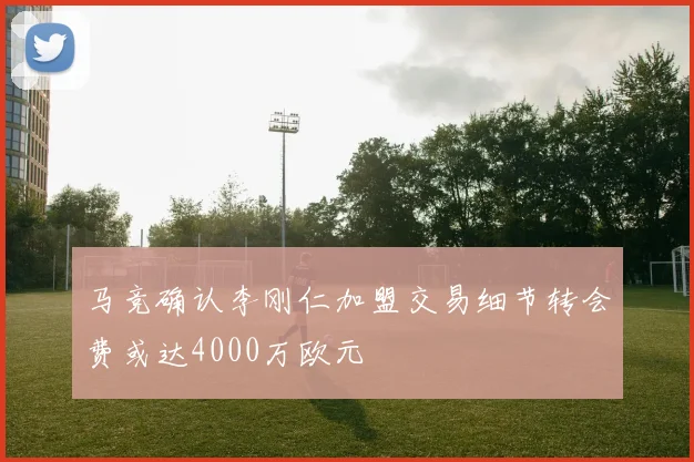 马竞确认李刚仁加盟交易细节转会费或达4000万欧元