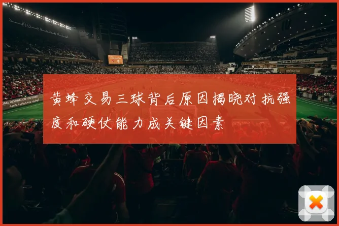 黄蜂交易三球背后原因揭晓对抗强度和硬仗能力成关键因素